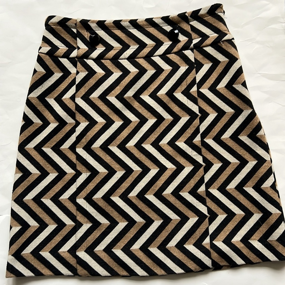 Red Valentino Wool Blend Skirt